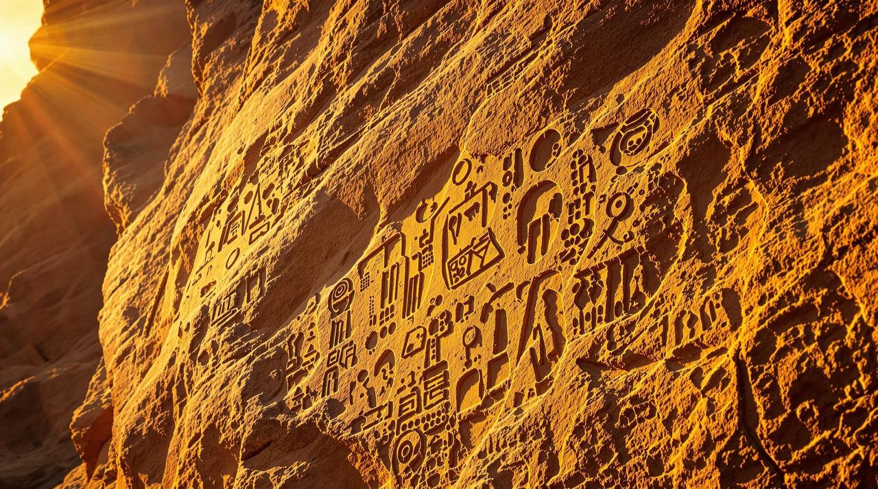 星辰影视 - 戈壁岩画:石头上的史诗 戈壁岩画:石头上的史诗